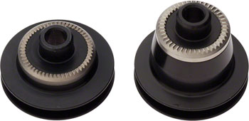 DT Swiss 15mm Thru Axle to 5mm QR conversion end caps for 2011+ 240 Centerlock hubs EA Front Axle Conversion Kit
