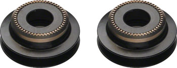 DT Swiss 5mm QR to 9mm Thru Bolt conversion end caps for pre-2010 6-bolt 240 front hubs KIT Front Axle Conversion Kit