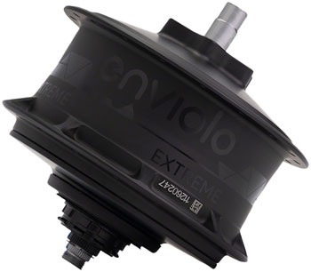 Enviolo CVP Internally Geared Hub - Extreme, 40t Spline, 36 Hole, 148 Modular Axle, 6-Bolt Disc Black EA Internally Geared Hub