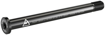 Wheels Manufacturing Front Thru Axle - M15 x 1.5 x 13, 141mm Black EA Thru Axle