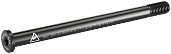 Wheels Manufacturing Rear Thru Axle - M12 x 1.75 x 22, 165mm Black EA Thru Axle
