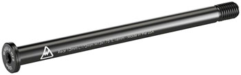 Wheels Manufacturing Rear Thru Axle - M12 x 1.75 x 16, 172mm Black EA Thru Axle