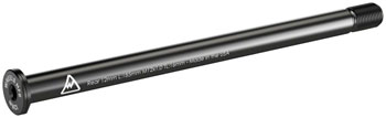 Wheels Manufacturing Rear Thru Axle - M12 x 1 x 16, 185mm Black EA Thru Axle