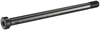 Wheels Manufacturing Rear Thru Axle - M12 x 1 x 18, 166mm Black EA Thru Axle