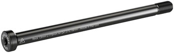 Wheels Manufacturing Rear Thru Axle - M12 x 1 x 18, 175mm Black EA Thru Axle