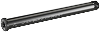 Wheels Manufacturing Front Thru Axle - M15 x 1.5 x 9, 158mm Black EA Thru Axle