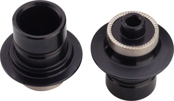 Hope Pro 2, Pro 2 Evo, Pro 4 9mm QR Front End Caps: Converts to 9mm QR x 100mm EA Front Axle Conversion Kit
