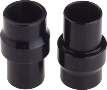 Hope Pro 2 Evo, Pro 4Fatsno 15mm x 142mm Front End Caps: Converts to 15mm Thru- Axle x 142mm EA Front Axle Conversion Kit