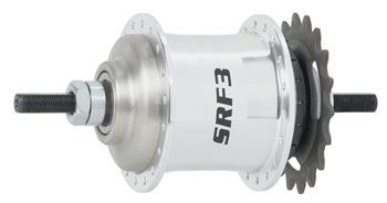 Sturmey-Archer Sturmey Archer S30 S-RF3 3-Speed Hub Silver EA Internally Geared Hub