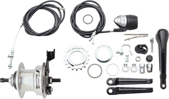 Sturmey-Archer Sturmey Archer S30 X-RD3 3-Speed Drum Brake Hub Silver EA Internally Geared Hub