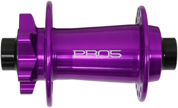 Hope Pro 5 Front Hub - 15 x 110mm, 6-Bolt, Purple, 32H Purple EA Front Hub