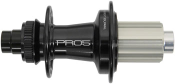 Hope Pro 5 Rear Hub - 12 x 142mm, Center-Lock, HG 11, Black, 28H Black EA Rear Hub