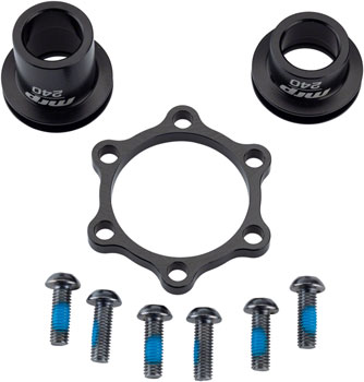 MRP Better Boost Endcap Kit - Converts 15mm x 100mm to Boost 15mm x 110mm - fits DT 240 6-bolt SET Front Axle Conversion Kit