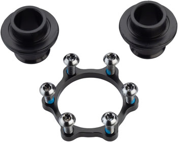 MRP Better Boost Endcap Kit - Converts 15mm x 100mm to Boost 15mm x 110mm - fits I-9 Torch 6-bolt SET Front Axle Conversion Kit