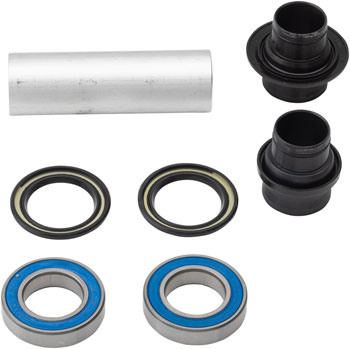 Shimano Hub Axle Set - Front, HB-MT410-B EA Axle Set
