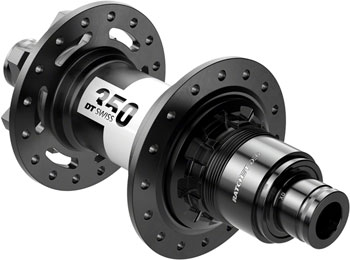 DT Swiss 350 DEG Rear Hub - 12 x 148mm, 6-Bolt, XD, Black, 28H, 72pt Black EA Rear Hub
