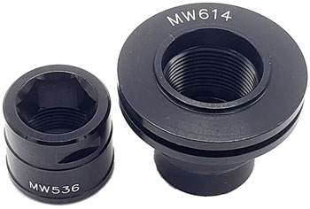 Full Speed Ahead Front TA15 End Cap, SC30/40/55 DB CL TA15 EA Front Axle Conversion Kit