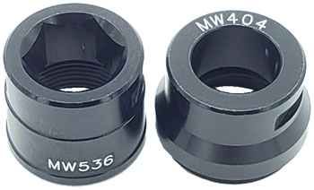 Full Speed Ahead Rear TA12 End Caps, Metron SL DB 6B TA12 EA Rear Axle Conversion Kit