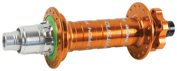 Hope Pro 4 Fatsno Rear Hub - 12 x 197mm, 6-Bolt, XD, Orange, 32H Orange EA Rear Hub