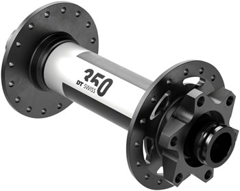 DT Swiss 350 Front Hub - 15 x 150mm, 6-Bolt, Black, 32H Black EA Front Hub