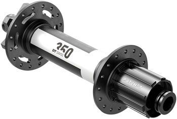 DT Swiss 350 Rear Hub - 12 x 197mm, 6-Bolt, HG11 MTN, Black, 32H, 36pt Black EA Rear Hub