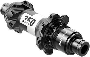 DT Swiss 350 Rear Hub - 12 x 148mm, Center-Lock, XD, Black, 28H, Straight Pull, 36pt, Straight Pull Black EA Rear Hub