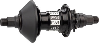 Cult Crew Cassette Rear Hub SDS Black EA BMX Hubs