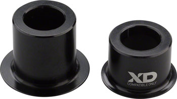 SRAM Rise 60 Rear 12x142mm Axle Conversion Caps, Fits XD Freehub Body EA Rear Axle Conversion Kit