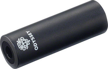 Odyssey Graduate Peg 14mm with 3/8" Adaptor 4.75": Black, Sold Individually Black EA BMX Peg