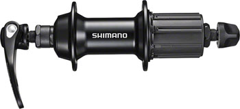 Shimano FH-RS400 Rear Hub - QR x 130mm, Rim Brake, HG 11 Road, Black, 32H Black EA Rear Hub