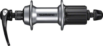 Shimano FH-RS400 Rear Hub - QR x 130mm, Rim Brake, HG 11 Road, Silver, 32H Silver EA Rear Hub
