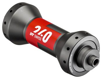 DT Swiss 240 Front Hub - QR x 100mm, Black/Red, 20H Black/Red EA Front Hub