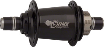 ONYX Racing Products Onyx BMX Ultra Rear Hub - 3/8", 10 x 110mm, Rim Brake, Black, 36H Black EA BMX Hubs