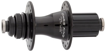 Chris King R45D Rear Hub - 12 x 142mm, Center-Lock, HG 11 Road, Black, 28H Black EA Rear Hub