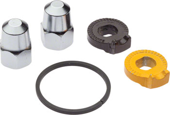 Shimano Alfine and Nexus, Rear Hub Nuts, Cog Snap Ring and Non-Turn Washers for 20deg Horizontal Dropouts EA Internally Geared Hub Part