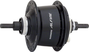 Shimano Alfine SG-S7001 8-Speed Internally Geared Disc Brake 32h Rear Hub Black, Small Parts Not Included Black EA Internally Geared Hub