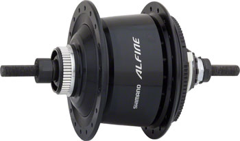 Shimano Alfine SG-S7001 8-Speed Internally Geared Disc Brake 36h Rear Hub Black, Small Parts Not Included Black EA Internally Geared Hub