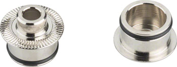 Fulcrum Thru-Axle to QR Adaptors, Front SET Front Axle Conversion Kit