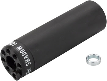 The Shadow Conspiracy Little Ones Peg 4.33" Machine Black EA BMX Peg