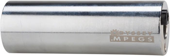 Odyssey MPEG 14mm Pegs with 3/8" Adaptor Sold In Pairs Chrome PAA BMX Peg