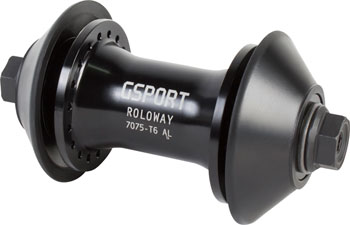 G Sport Roloway Front BMX Hub - Black EA BMX Hubs