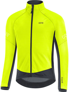 Gorewear C3 Gore Tex Infinium Thermo Jacket - Neon Yellow/Black, Men's, Small Black EA Jackets