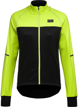 Gorewear Phantom Jacket - Women's, Neon Yellow/Black, X-Small/0-2 Neon Yellow/Black EA Jackets
