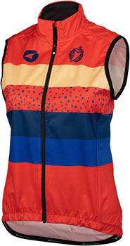 Salsa Team Polytone Women's Vest - Red, w/ Stripes, 2X-Large Red, w/ Stripes EA Vests