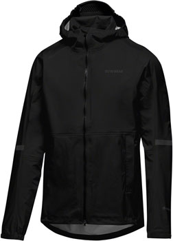 Gorewear Lupra Gore-Tex 2.0 Hooded Jacket - Black, Men's, Medium EA Jackets