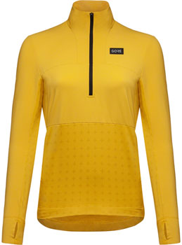 Gorewear Trail KPR Hybrid 1/2-Zip Jersey - Uniform Sand, Women's, Medium Uniform Sand EA Cycling Jerseys