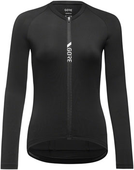 Gorewear Torrent Long Sleeve Jersey - Women's, Black, X-Small Black EA Cycling Jerseys