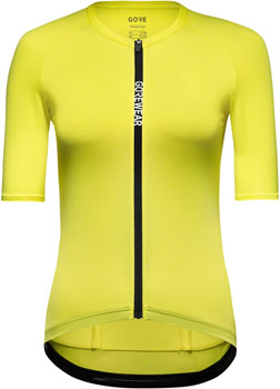 Gorewear Spinshift Jersey - Neon Yellow, Women's, Small/4-6 Neon Yellow EA Cycling Jerseys