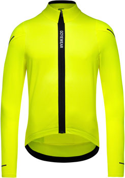 Gorewear Spinshift Thermo Long Sleeve Jersey - Yellow, Men's, Small/Medium Yellow EA Cycling Jerseys