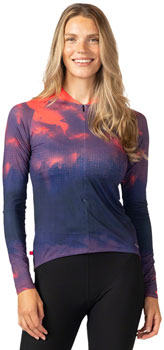 Terry Soleil Flow Long Sleeve Jersey - Women's, Mercurial, Large Mercurial EA Cycling Jerseys